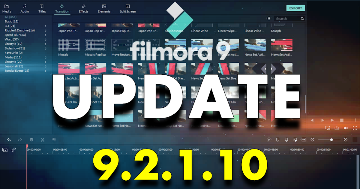 What's New In Wondershare Filmora 9.2.1.10 + Effects Packs