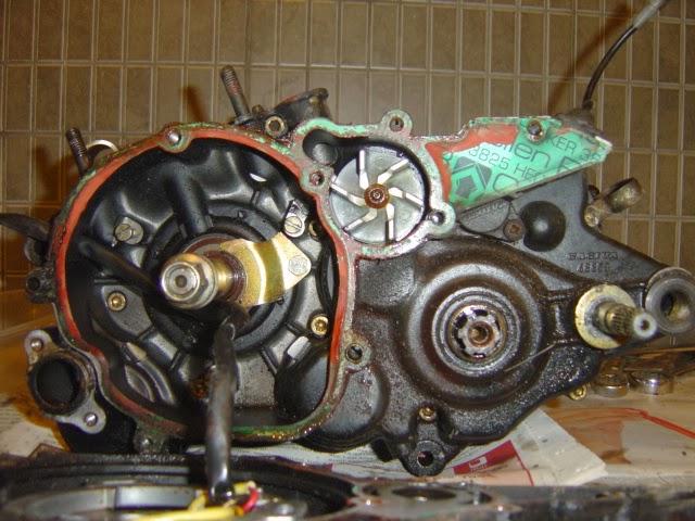 Cagiva Mito 125 Owners Blog : Cagiva Mito 125 engine strip down / tear