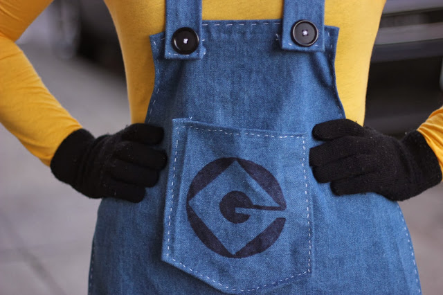 Despicable Me Minion DIY Apron Overalls