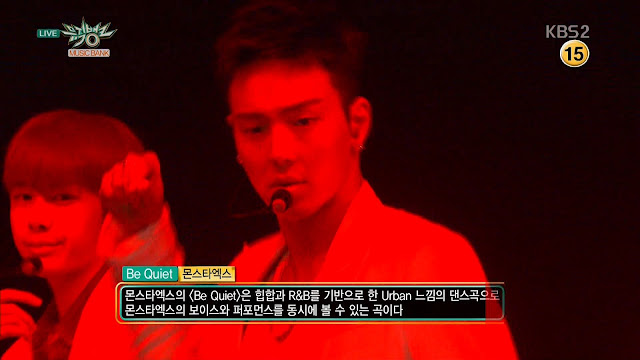 어제자 뮤직뱅크 역대급 조명 테러 (feat.몬스타엑스) | 인스티즈