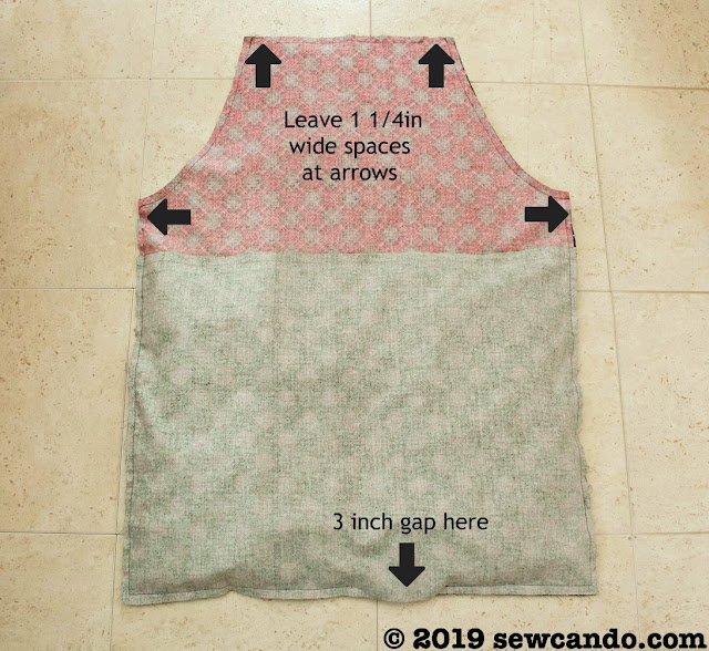 Sew Can Do: FREE Pattern: Christmas Ruffle Apron & Fabric Giveaway!