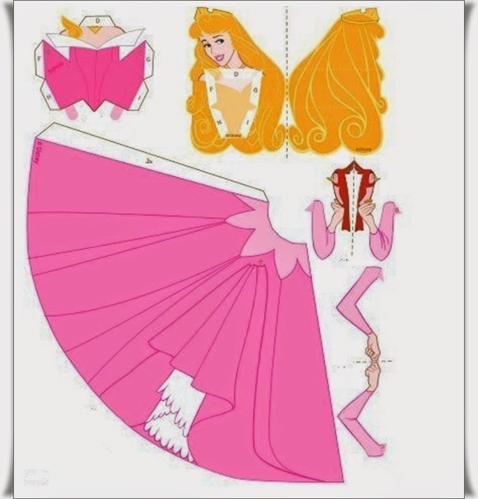 Kagittan Elisi Disney Prenses Yapimi Resimli Anlatim 7 디즈니 종이 인형 종이인형 디즈니