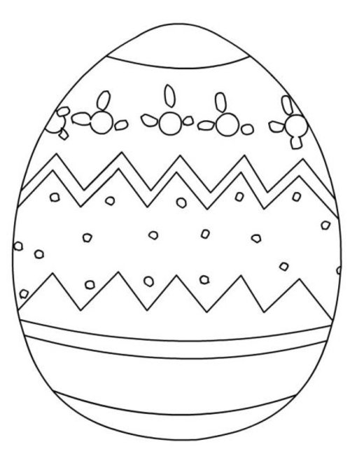 ukraniane easter egg coloring pages - photo #2