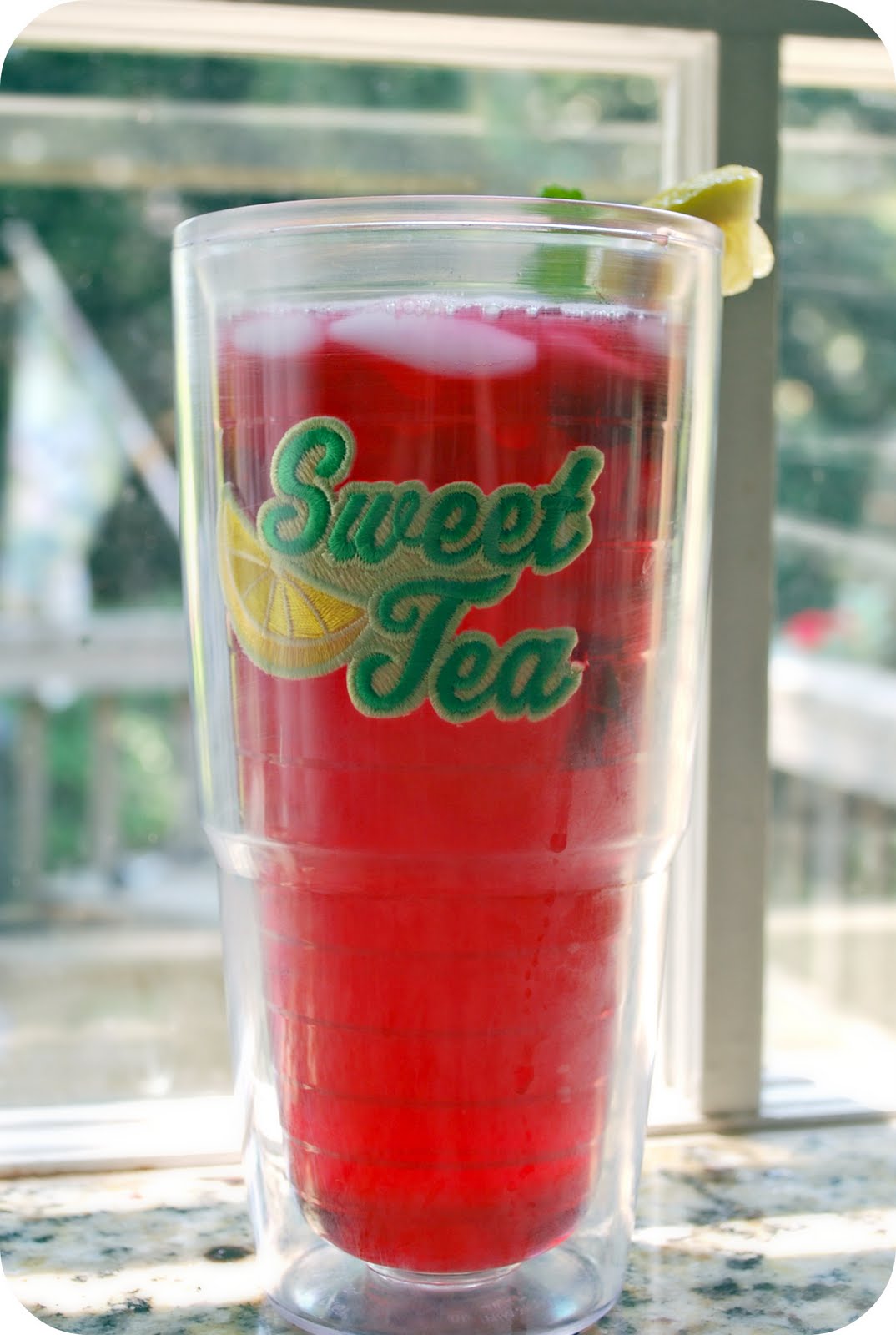 Lizard Rae Rambles Muddled Mint Passion Tea Lemonade