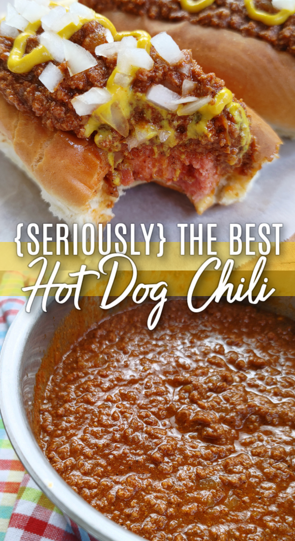 South Your Mouth The BEST Hot Dog Chili (SERIOUSLY!)