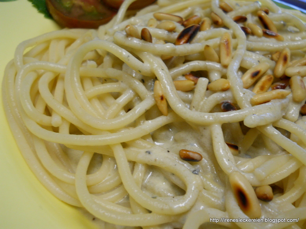 Irène`s Leckereien♥: Spaghetti mit Gorgonzolasauce