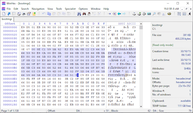 Screenshot X-Ways WinHex 19.8 SR-8 Full Version Screenshot X-Ways WinHex 19.8 SR-8 Full Version