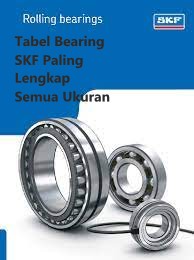 Tabel Bearing SKF Paling Lengkap Semua Ukuran