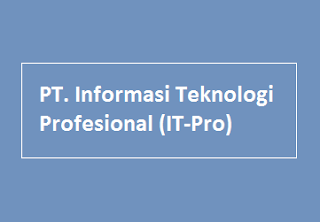 PT. Informasi Teknologi Profesional (IT-Pro)