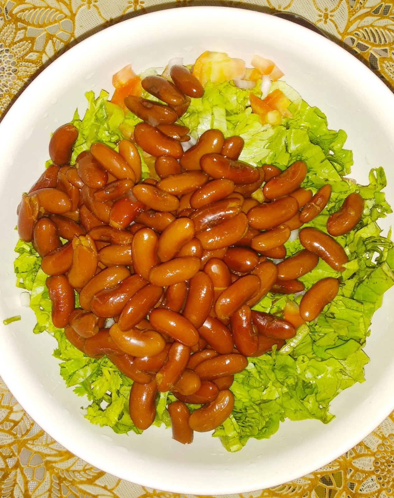 WEIGHT LOSS SALAD ( KIDNEY BEANS/RAJMA) My favourite works