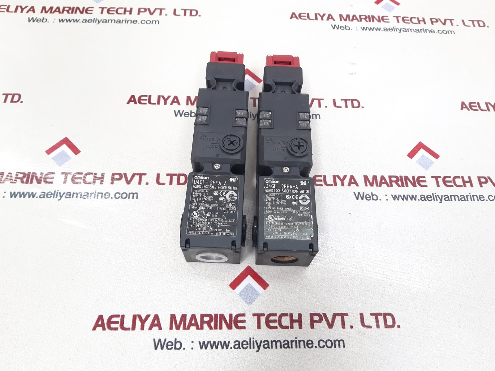 OMRON D4GL2FFAA GUARD LOCK SAFETYDOOR SWITCH Aeliya Marine