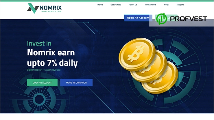 Nomrix: обзор и отзывы о nomrix.com (HYIP платит) Nomrix обзор и отзывы HYIP-проекта