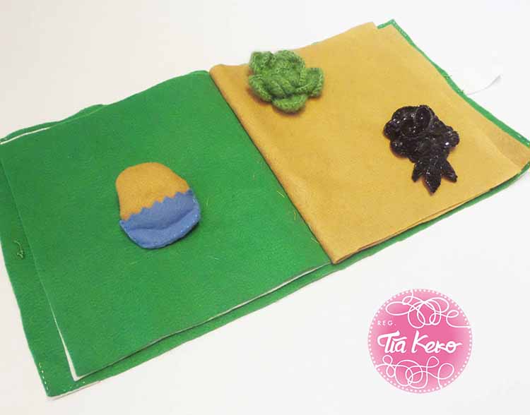 manualidades con niños de fieltro