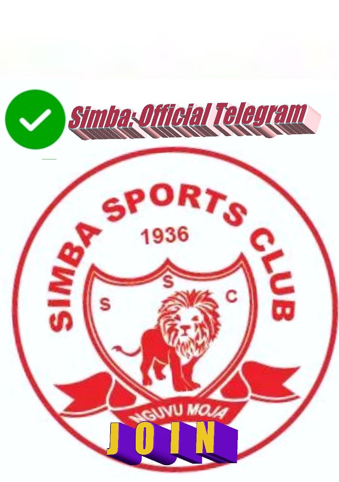 SIMBA: OFFICIAL TELEGRAM GROUP. 