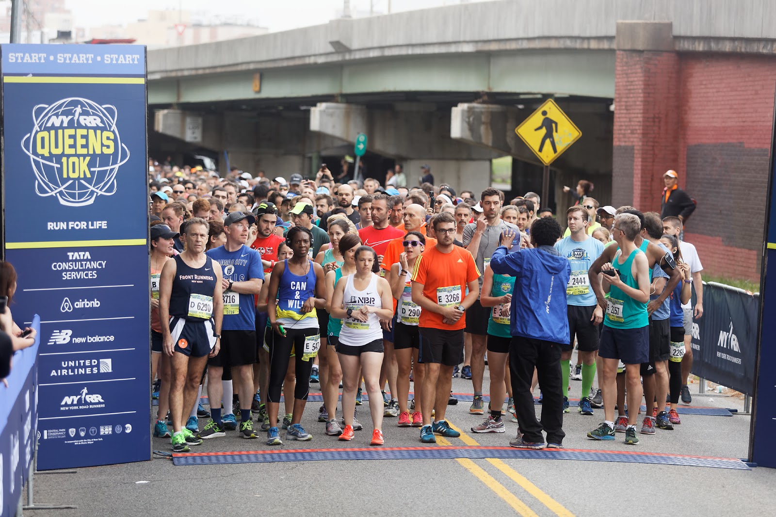 NYRR's Queens 10K Race. Race Day Images. QUEENS10K