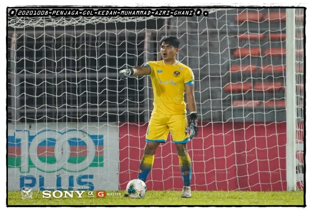 Gambar penjaga gol muda Kedah FA 2020, Muhammad Azri Ghani
