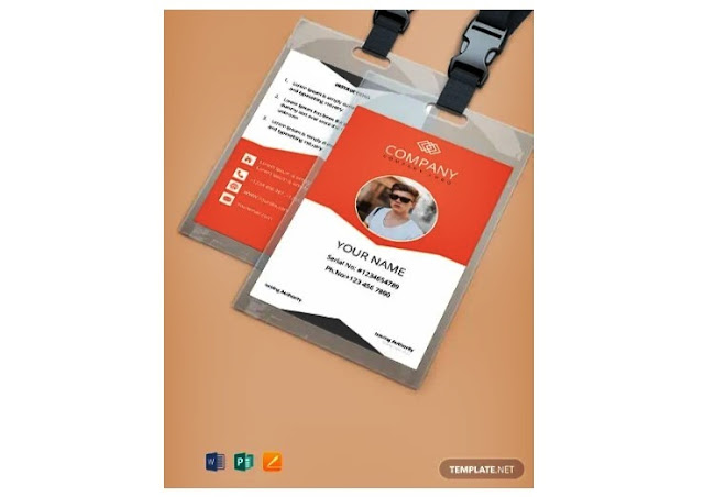 download template id card doc psd cdr