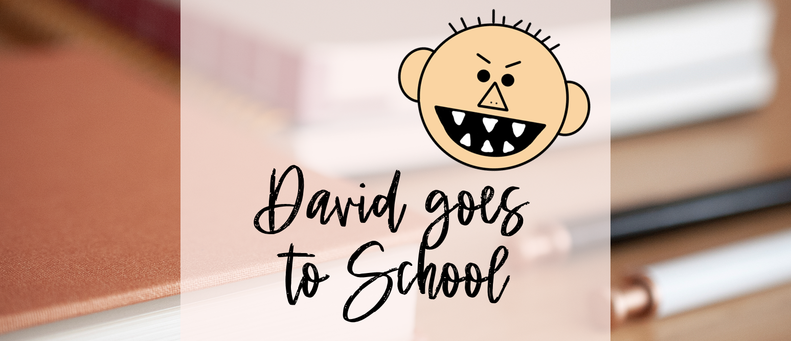 David Goes to School book study activities unit with Common Core aligned literacy companion activities and craftivity for Kindergarten and First Grade