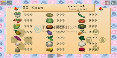 Cheat Harvest Moon Back to Nature untuk Android dan PC
