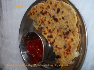 koki sindhi flat bread recipe | breakfast recipe |  north indian food