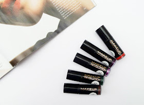 The Makeup Revolution Atomic Lipstick Collection Review with Swatches 