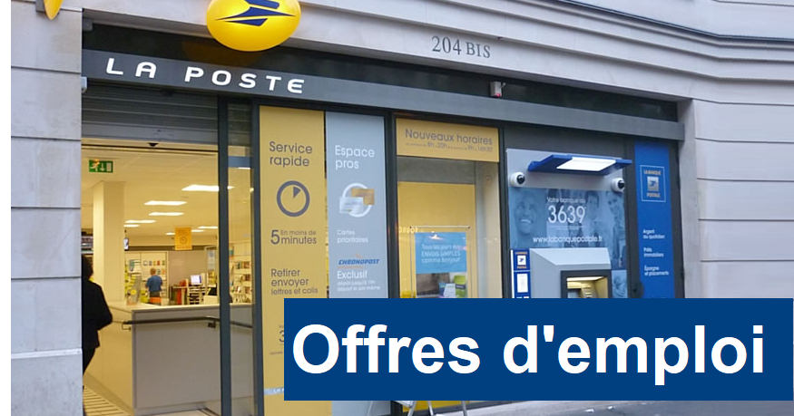 LA POSTE - 2.216 Offres d'emploi