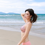 Park Da Hyun – Beachwear Set 3 Foto 2