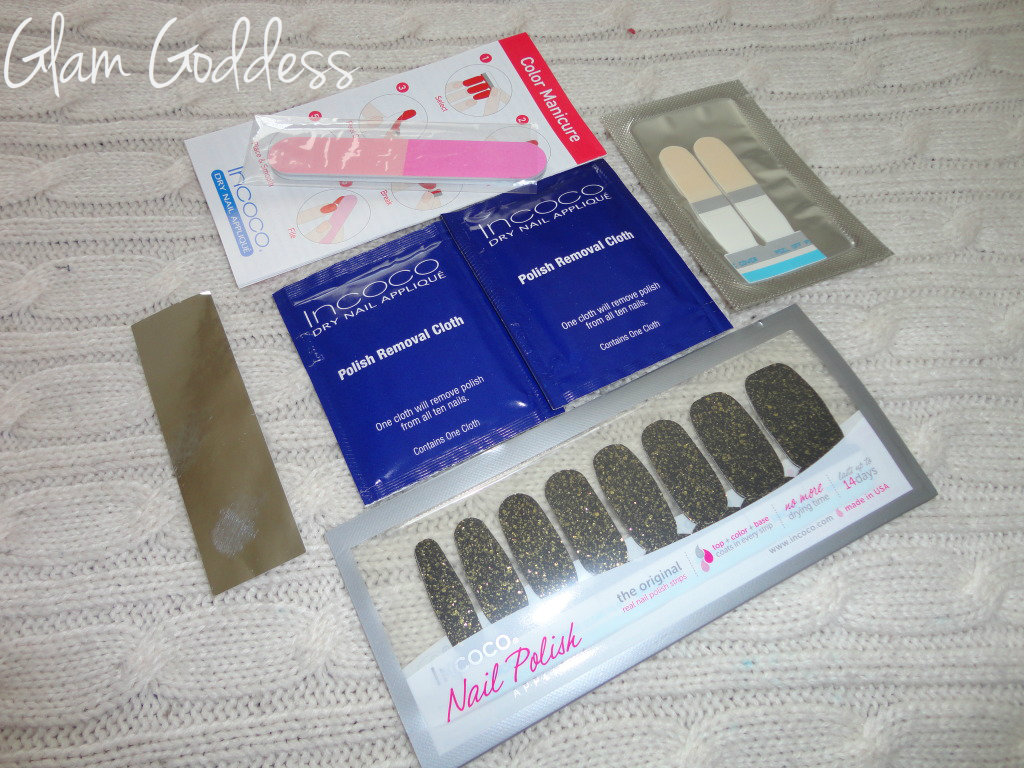The Glam Goddess Incoco Nail Polish Strips Review