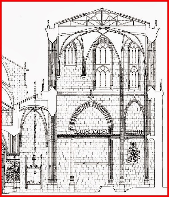 Alzado capilla de los Condestables