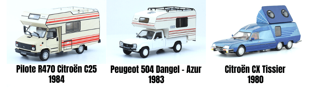 camping car 1:43, camping cars collection