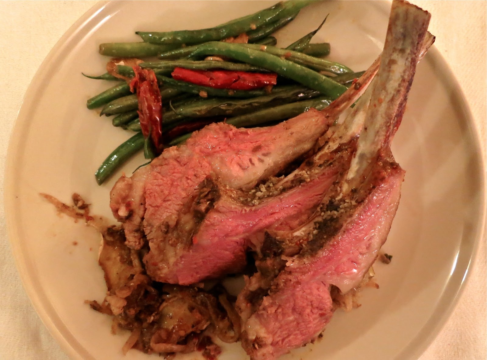 Cooking with Costco Szechuan Style Chili Cumin Lamb Rack