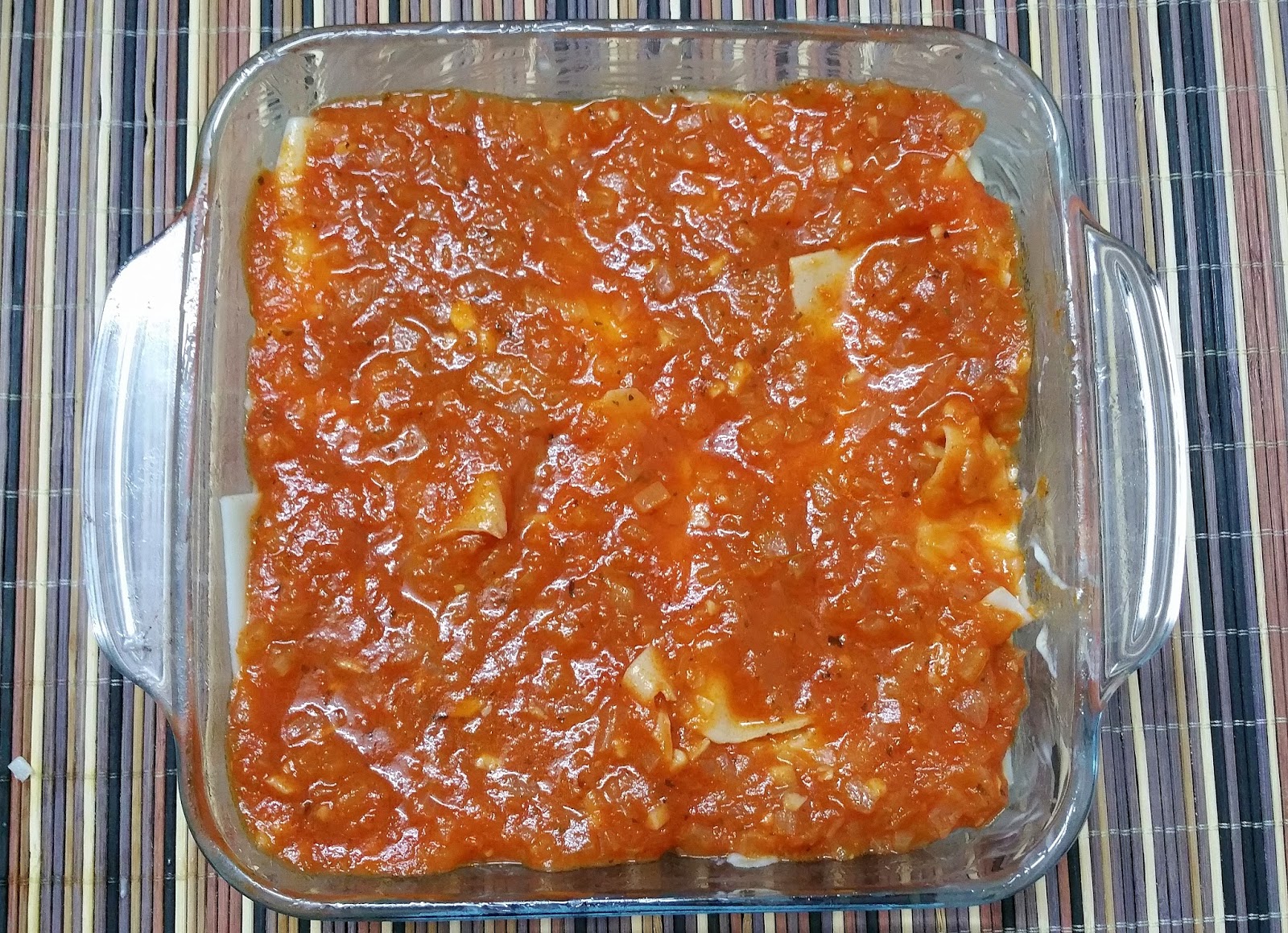 Salt and Pepper (With a Lot of Spice!) Chicken Sausage Lasagna Recipe