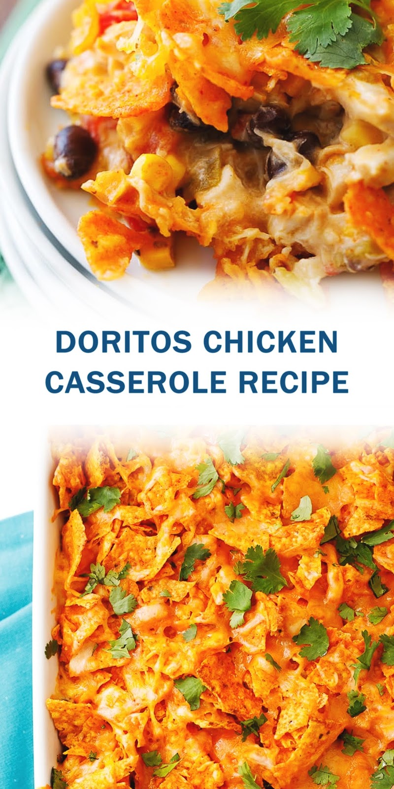 DORITOS CHICKEN CASSEROLE RECIPE - 3 SECONDS