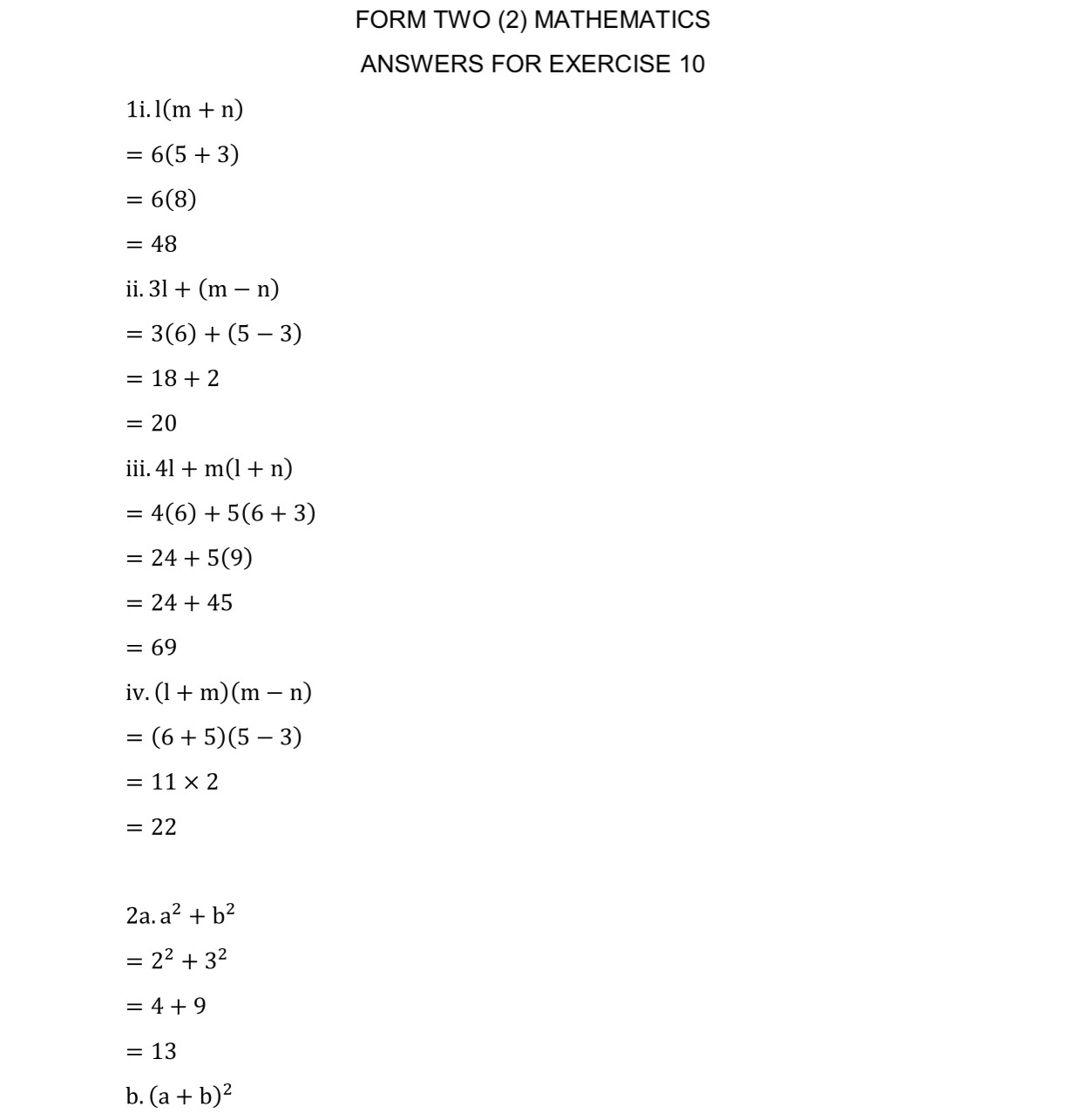 MATHS