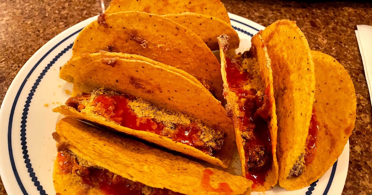 Refried Bean Tacos SortOf Recipe
