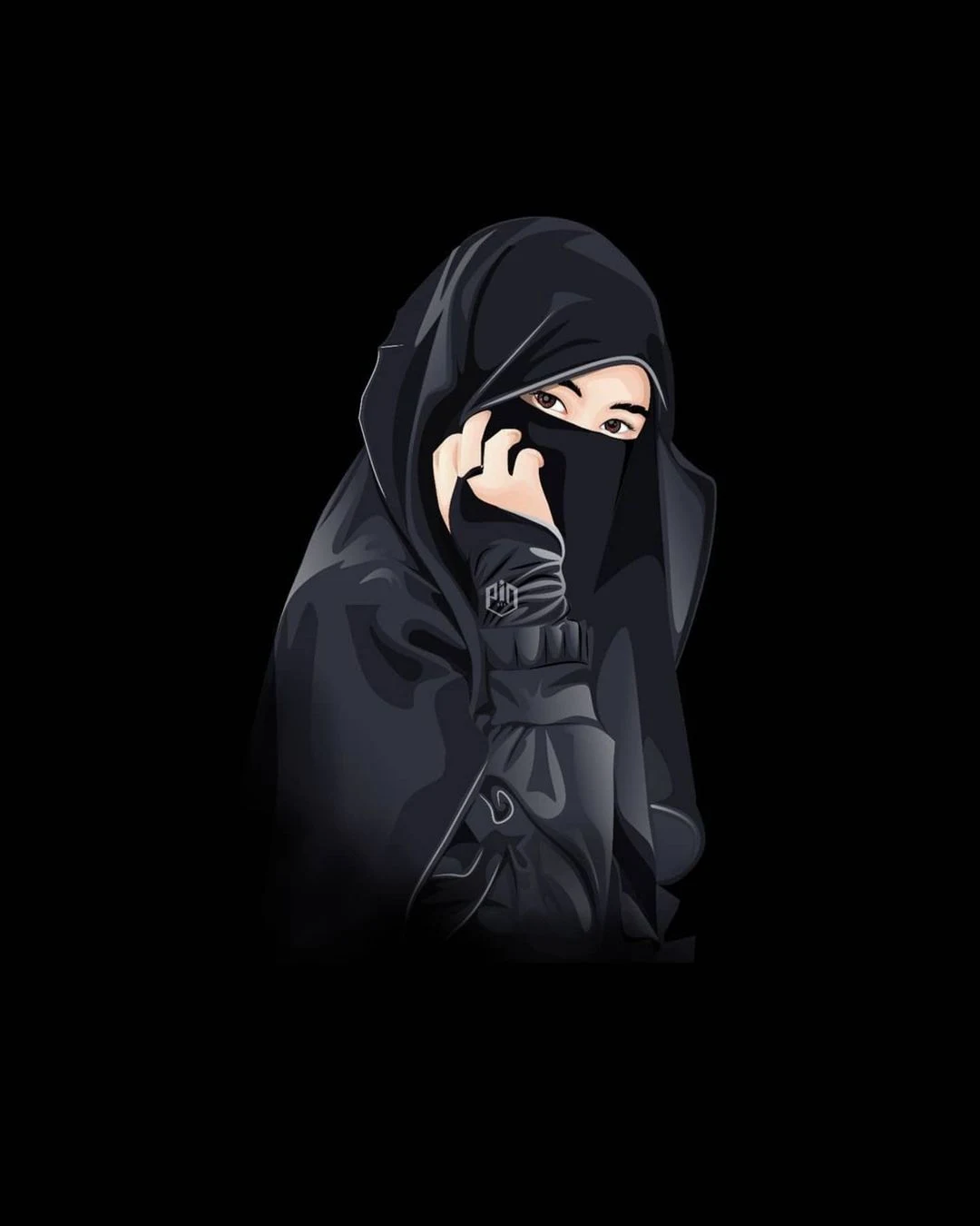 Hijab Girl Anime Wallpapers - Wallpaper Cave