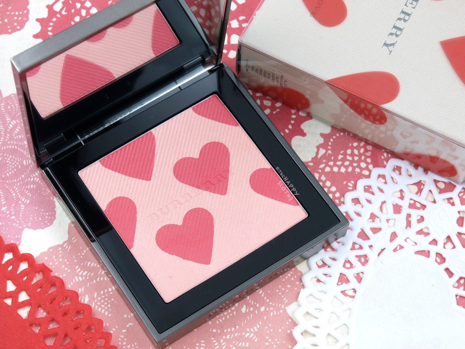Burberry First Love Palette Blush Highlighter Review and Swatches