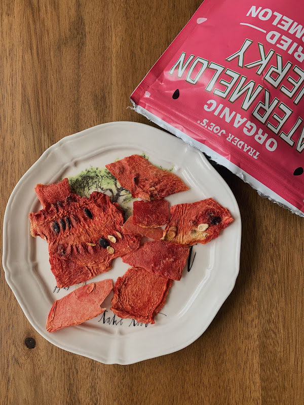 Trader Joe's Organic Watermelon Jerky Dried Watermelon
