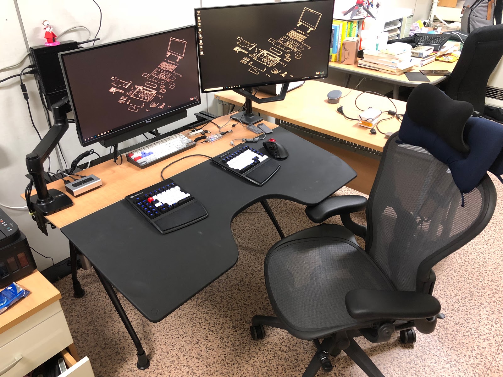 Sangryool Herman Miller Envelop Desk