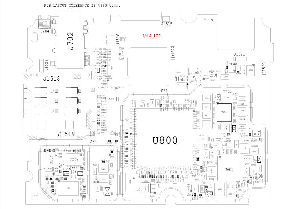Download Xiaomi Mi 4_LTE schematic diagram pdf - RepairHost