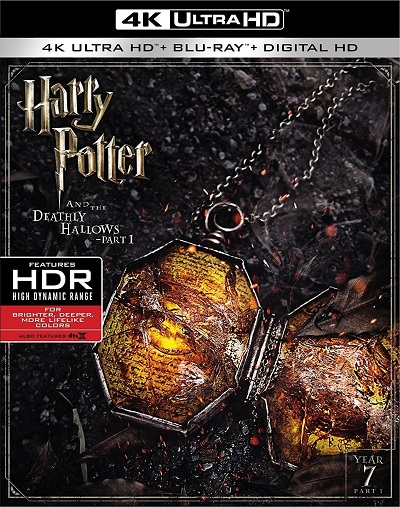 Harry Potter and the Deathly Hallows: Part I (2010) 2160p HDR BDRip Dual Latino-Inglés [Subt. Esp] (Fantástico. Aventuras)