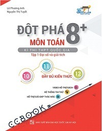 Đột Phá 8+ Môn Toán Kì Thi THPTQG Tập 1 Đại Số và Giải Tích - Lê Phương Anh