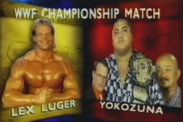 WWF / WWE SUMMERSLAM 1993: WWF Title Match - Lex Luger vs. WWF Champion Yokozuna