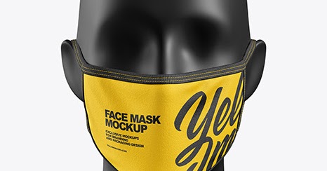 Download Face Mask Mockup PSD Mockup Templates