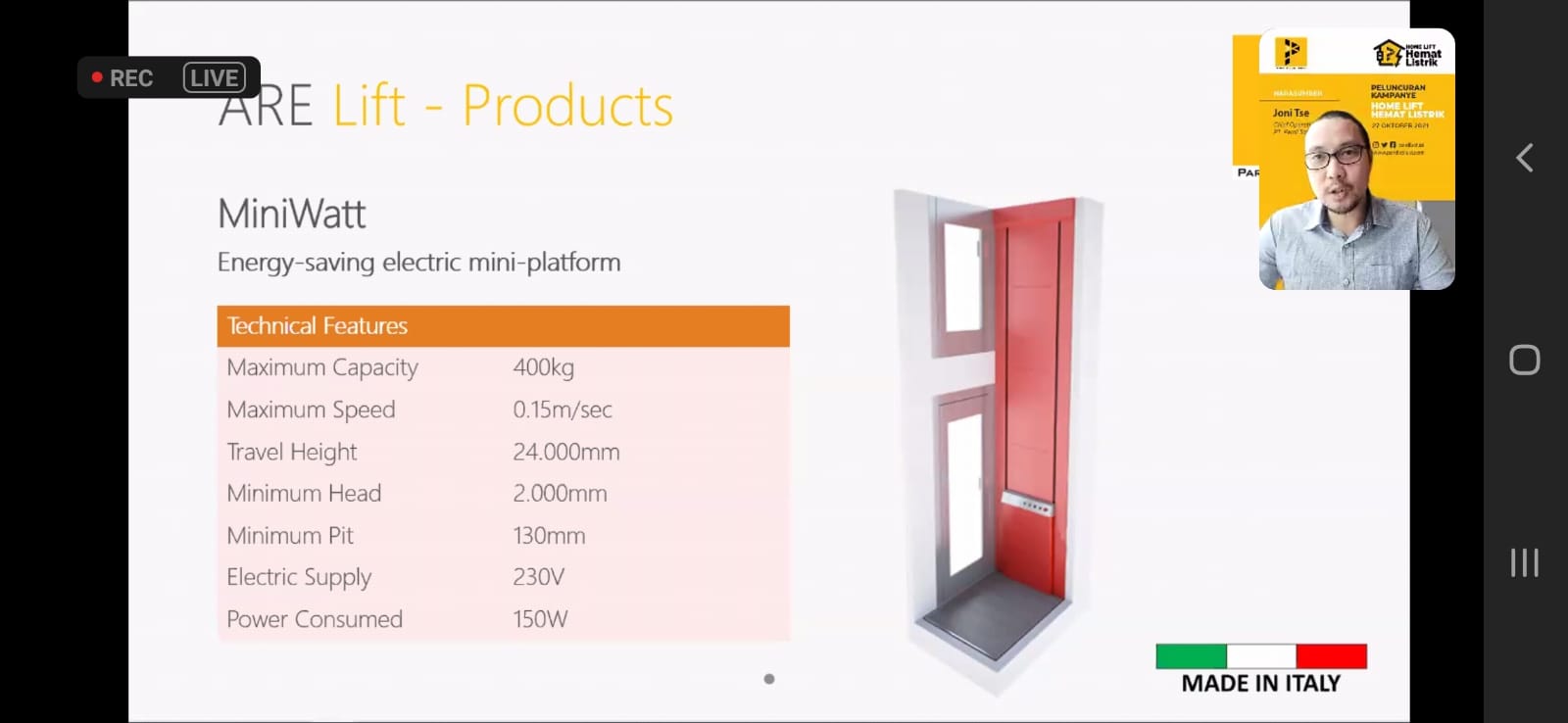 Wujudkan Rumah Dengan Lift Hemat Listrik [Bunda Nameera's Blog