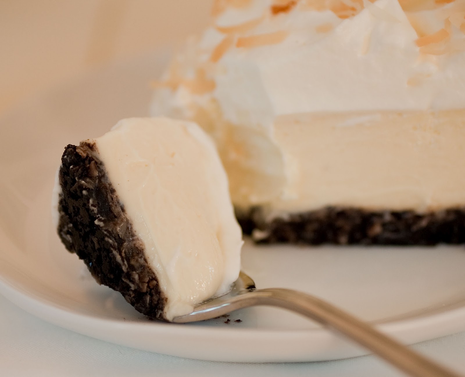 Tish Boyle Sweet Dreams: Coconut Cheesecake with a Chocolate Crust