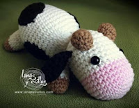 PATRON GRATIS VACA AMIGURUMI 918