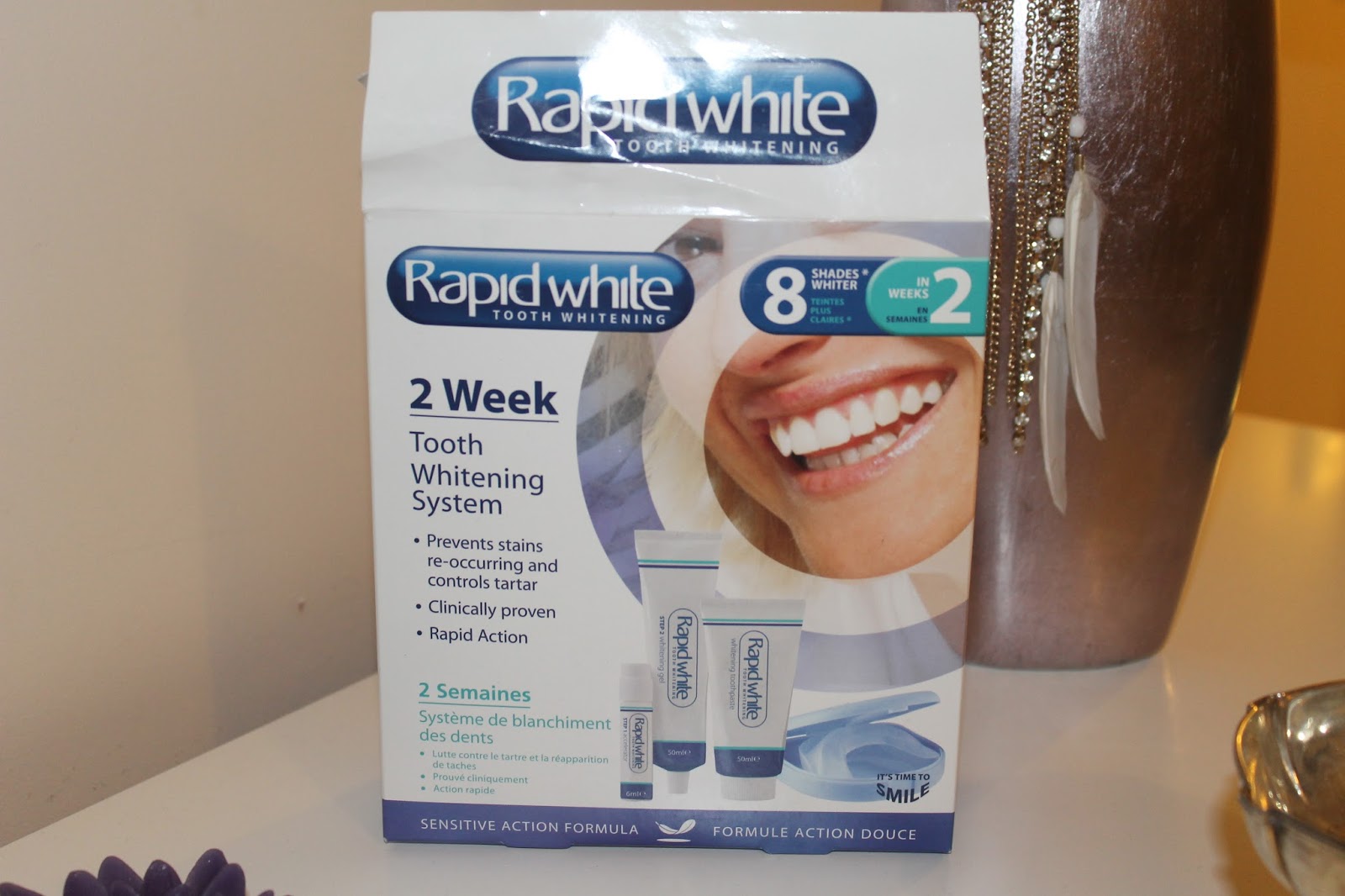 Fiocco Bianco Review on Rapid White home teeth whietning