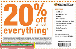 Free Printable Office Max Coupons
