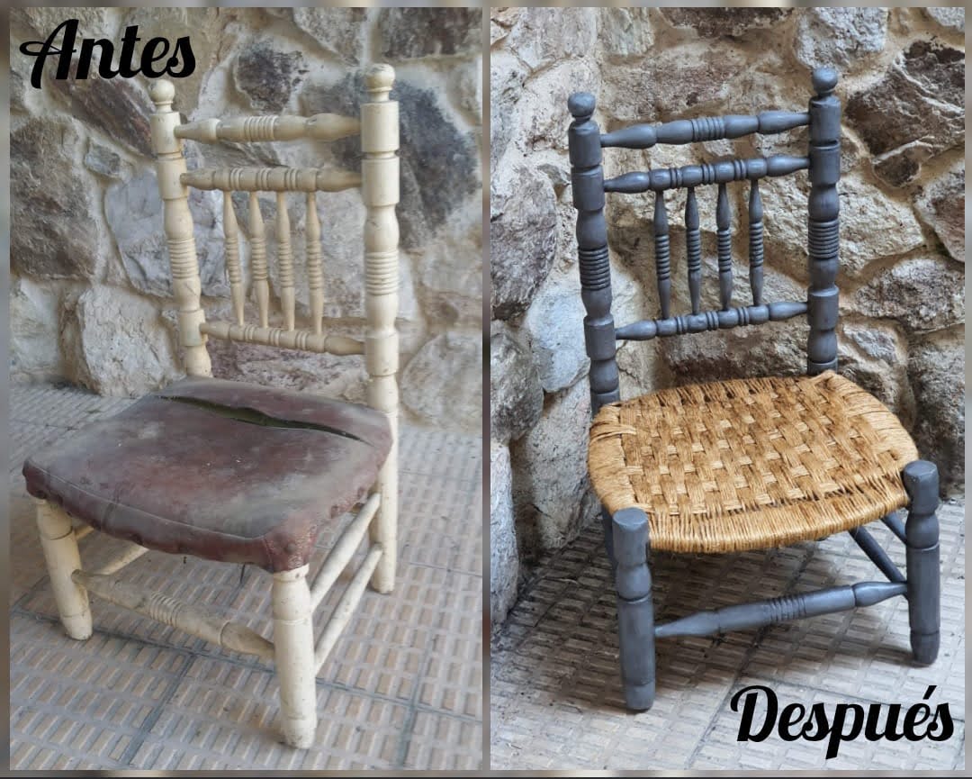 Crea y restaura: Como restauro antiguas sillas de enea.
